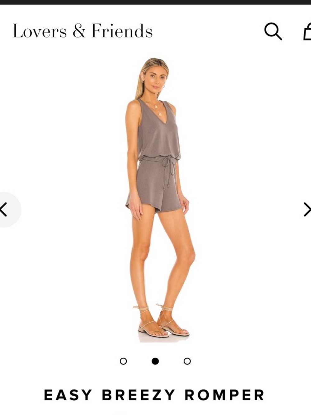 Lovers and friends easy breezy romper